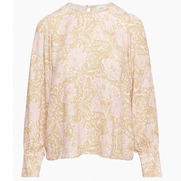 Aritzia Wilfred Boho Cottagecore Minimalist Clarissa Puff Sleeve Size Large - Picture 10 of 16